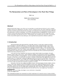 The Manipulation and Role of Stereotypes in the Rush Hour Trilogy by Matt Lee — 5