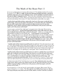 The Mark of the Beast Part 11