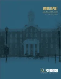 Annual Report Fiscal Year 2020