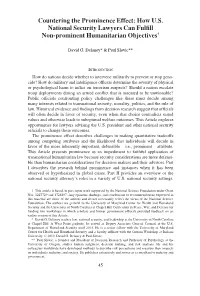 Countering the Prominence Effect: How U.S