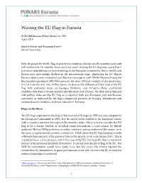 Waving the EU Flag in Eurasia