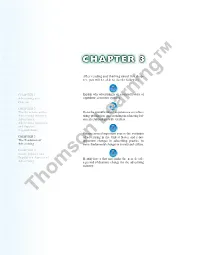 After Reading and Thinking About This Chap- Ter, You Will Be Able to Do the Following