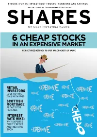 6 Cheap Stocks in an Expensive Market We Use Three Methods to Spot Rare Pockets of Value