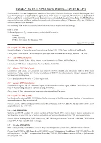 An Index and List of Back Issues