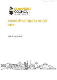 Air Quality Action Plan (AQAP) Within 12-18 Months Setting out Measures It Intends to Put in Place in Pursuit of the Objectives