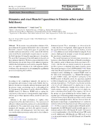 Dynamics and Exact Bianchi I Spacetimes in Einstein–Æther Scalar ﬁeld Theory
