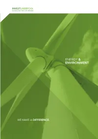 Energy & Environment
