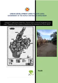 Establishment of BM Pillars, Physical Feature, Landuse & Topographic