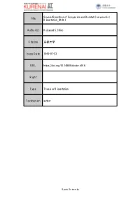 Title Several Reactions of Isocyanide and Related Compounds( Dissertation 全文 ) Author(S) Kobayashi, Shiro Citation
