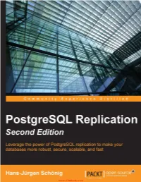Postgresql Replication Second Edition