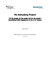 The Gettysburg Project