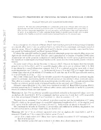 Arxiv:1509.06425V4 [Math.AG] 9 Dec 2017 Nipratrl Ntegoercraiaino Conformal of Gen Realization a Geometric the (And in Fact Role This Important Trivial