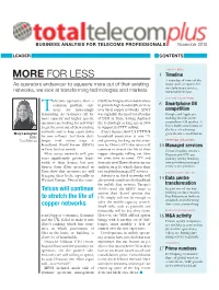 November Issue of Total Telecom Plus