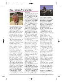 Ray Hanna AFC and Bar