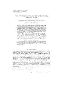 Strongly Central Sets and Sets of Polynomial Returns Mod 1