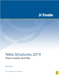 Working Collaboratively Within a Tekla Structures Model