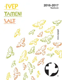 2016-2017 IVEP Yearbook