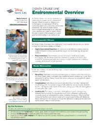 Environmental Overview