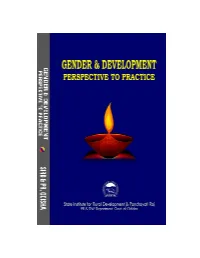 Gender & Development Perspective to Practice