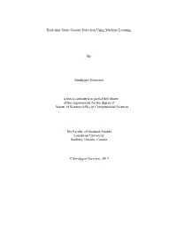 Real-Time Static Gesture Detection Using Machine Learning By