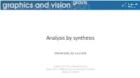 Theory: Analysis by Synthesis