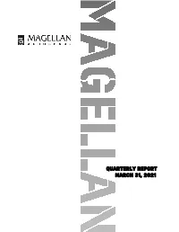 2021 First Quarter Report