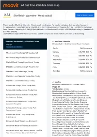 A1 Bus Time Schedule & Line Route
