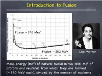 Introduction to Magnetic Confinement