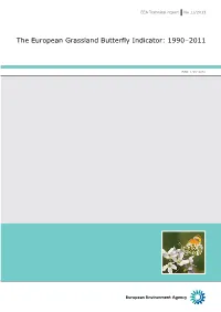 The European Grassland Butterfly Indicator: 1990–2011