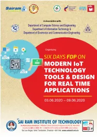 MODERN Iot TECHNOLOGY TOOLS & DESIGN for REAL TIME