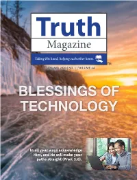 Blessings of Technology