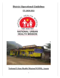 District Operational Guideline for NUHM 2020-21