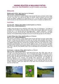 Hiking Routes & Walking Paths