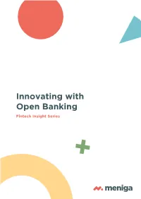 Innovation with Open Banking V2