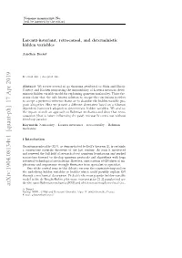Lorentz-Invariant, Retrocausal, and Deterministic Hidden Variables 3