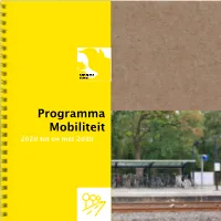 Programma Mobiliteit 2020-2030