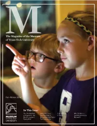 The Magazine of the Museum of Texas Tech University in This Issue