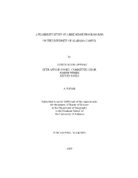 A Feasibility Study of a Bike Share Program (Bsp)