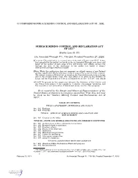 Surface Mining Control and Reclamation Act of 19771