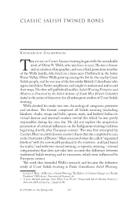 The Study of Coast Salish Weaving Began with the Remarkable