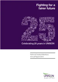 Fighting for a Fairer Future