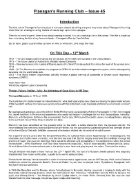 Flanagan's Running Club – Issue 45