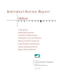 Individual Station Report