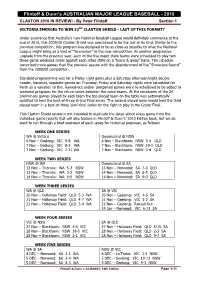 2010 CLAXTON 2010 in REVIEW! - by Peter Flintoff Section 1