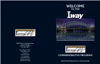 Iway Commemorative Program
