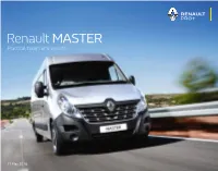 Renault MASTER Practical, Tough and Versatile