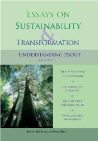 Understanding Prout Volume 1