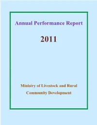 Annual Performance Report of The