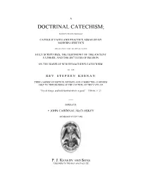 Doctrinal Catechism;