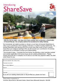 Introducing an Easier Way to Support Our Railway